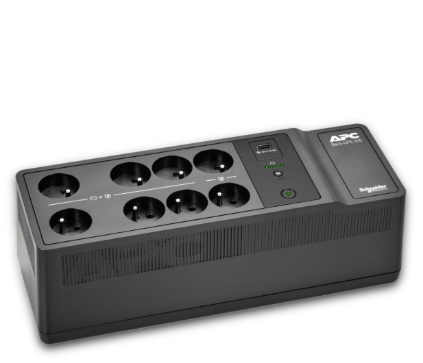 APC Back-UPS (500VA/300W, 230V, 8xE, USB-A) - 1272262 - zdjęcie 2